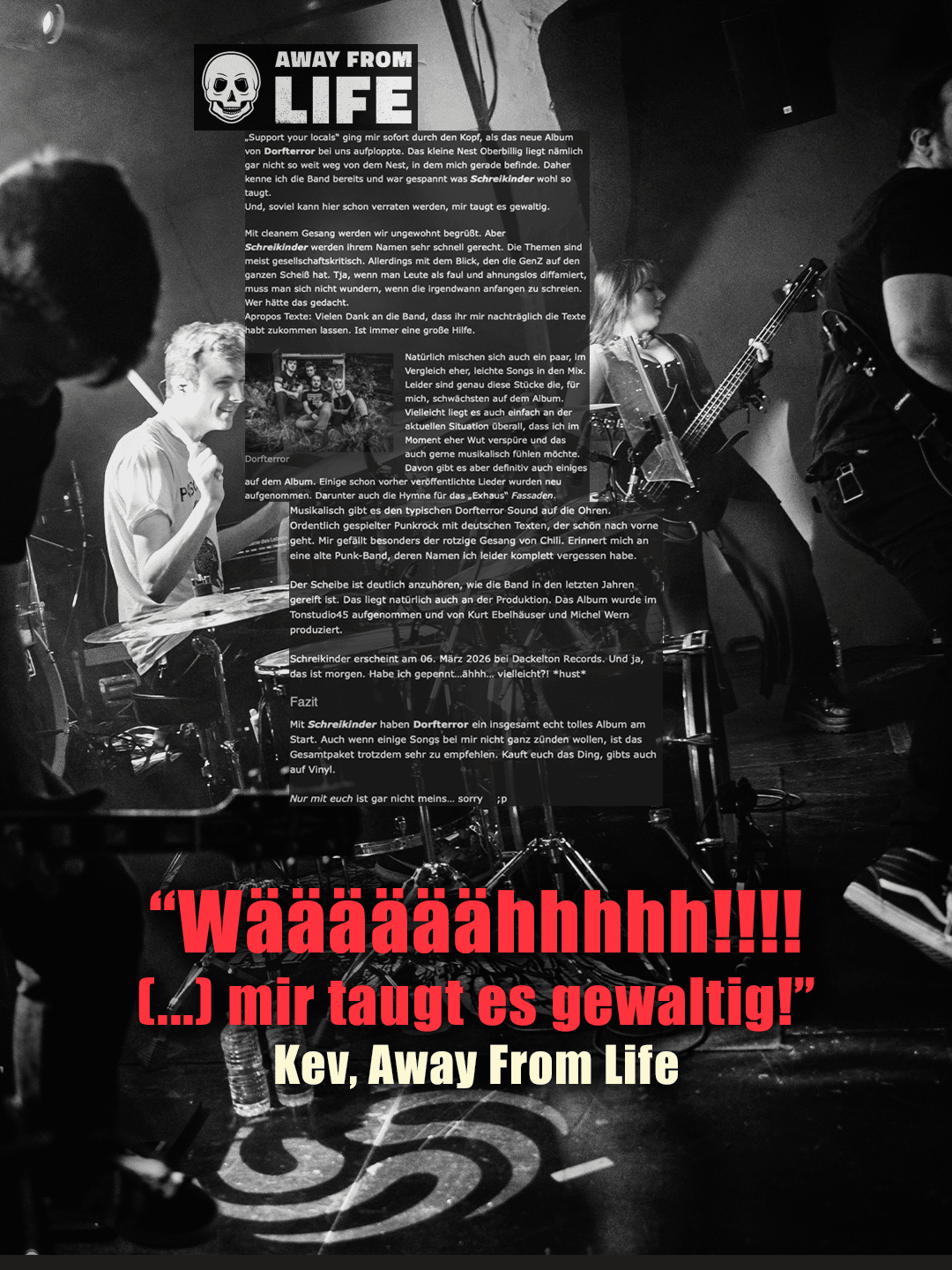Away From Life Review