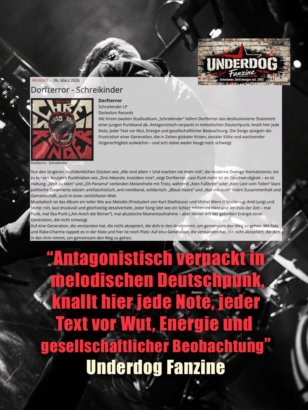 Underdog Fanzine Review