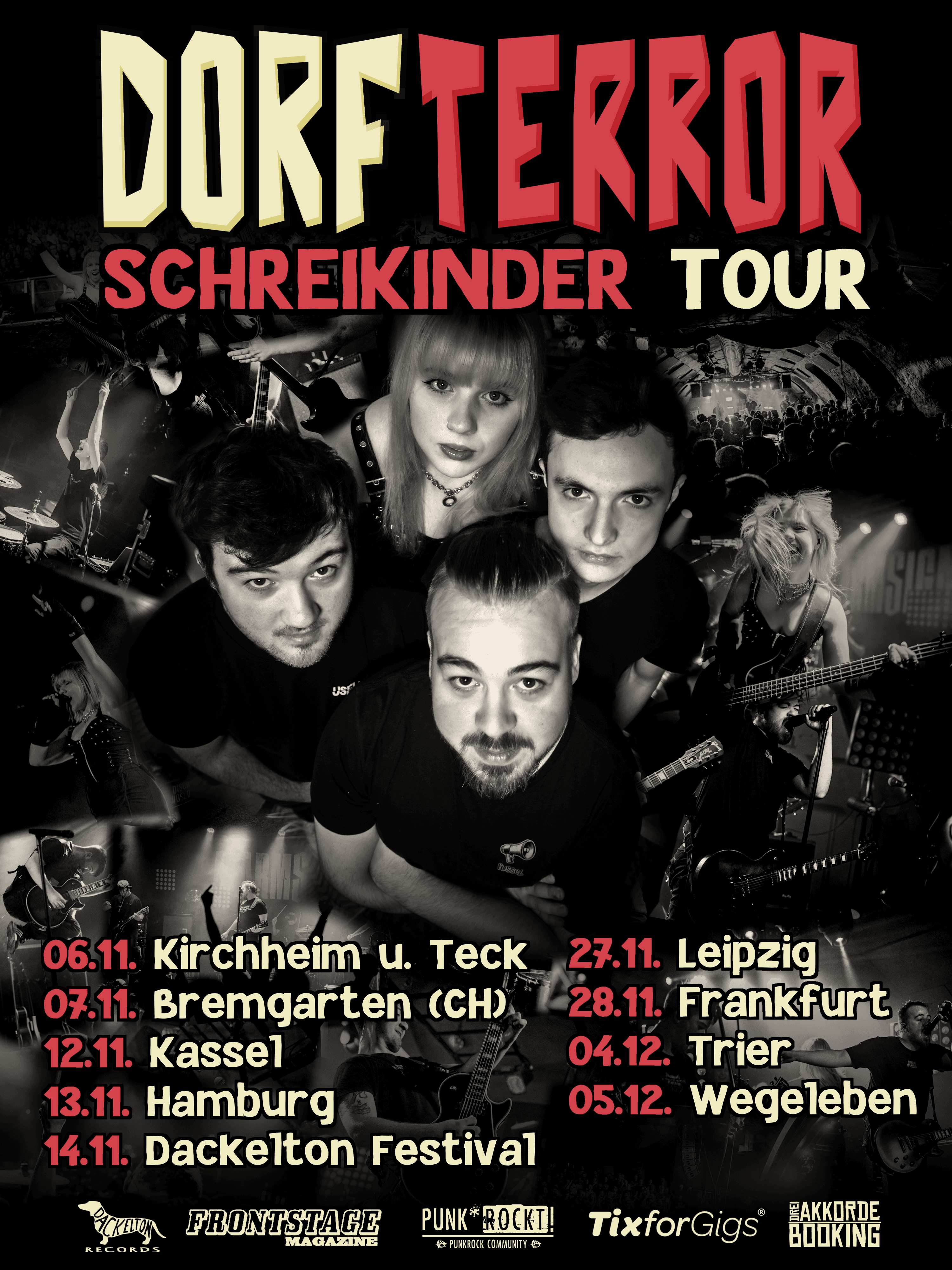 Schreikinder Tour